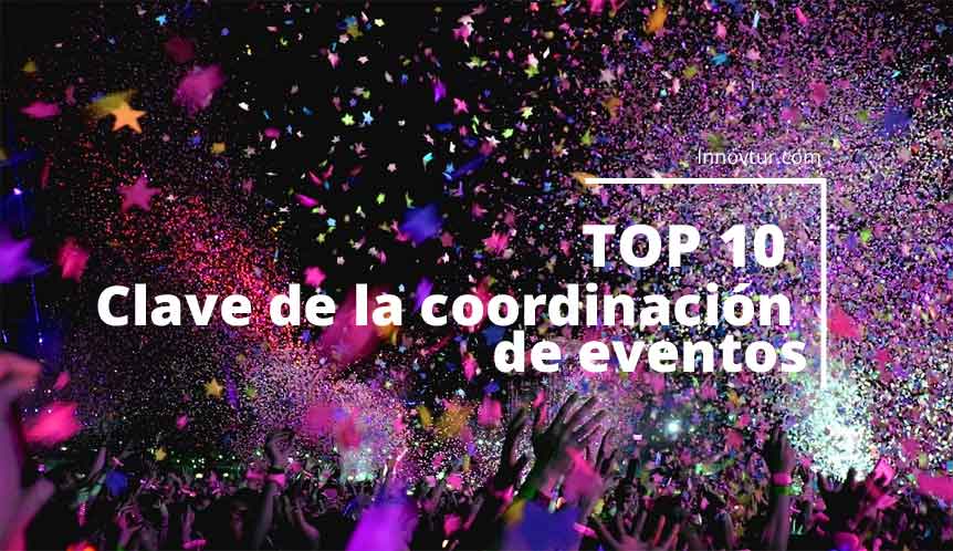 Top 10 de la coordinación de eventos