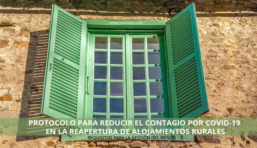 Requisitos para la gestión del riesgo Covid 19- Alojamientos rurales